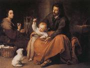 Bartolome Esteban Murillo Holy Family and the birds Germany oil painting artist